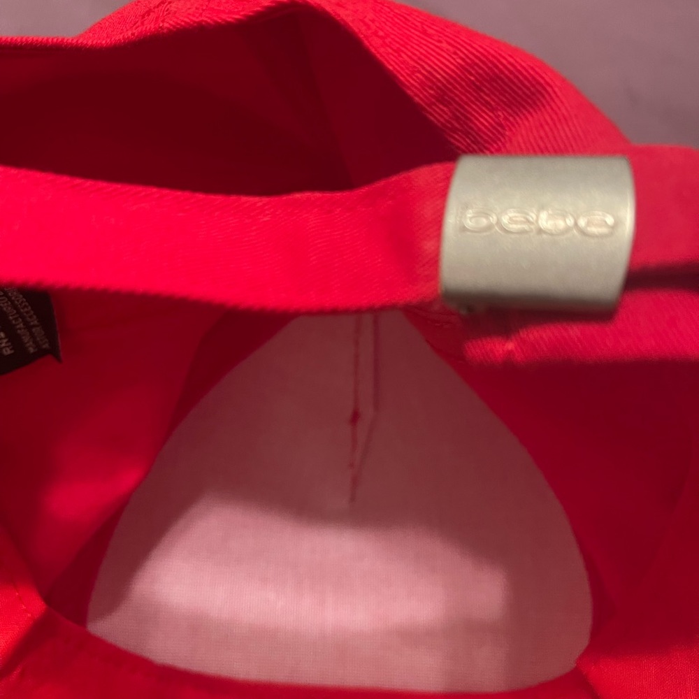 Red Bebe Rhinestone Logo - Picture 5 of 6